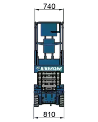 Scheren-Arbeitsbühne 8 Meter