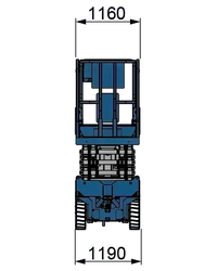Scheren-Arbeitsbühne 14 Meter